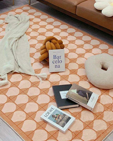 Chic Handcrafted Vintage Area Rug for Modern Living Spaces