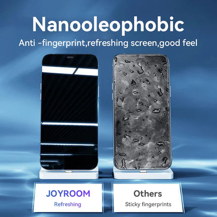 Joyroom HD Tempered Glass Screen Protector for iPhone 11-16, Full Cove