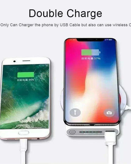 Ultra-High Capacity 200000mAh Wireless Charging Power Bank with Type-C Port