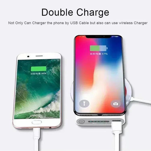 Ultra-High Capacity 200000mAh Wireless Charging Power Bank with Type-C Port