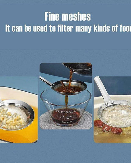 Precision Stainless Steel Skimmer Spoon for Effortless Cooking and Filtration