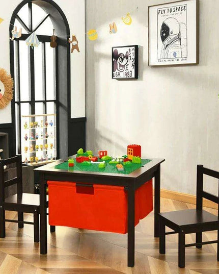 Creative Kids' Play and Study Table Set with Storage - Engaging Furniture for Educational Fun
