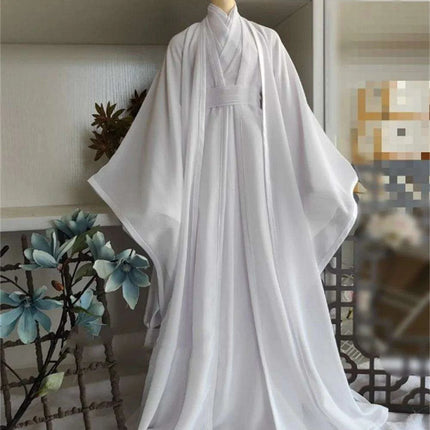 Customize Hanfu Dress for 1/6 Men Hanfu Chinese Ancient White Suit