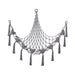 Stylish Bohemian Macrame Toy Storage Hammock with Chic Design