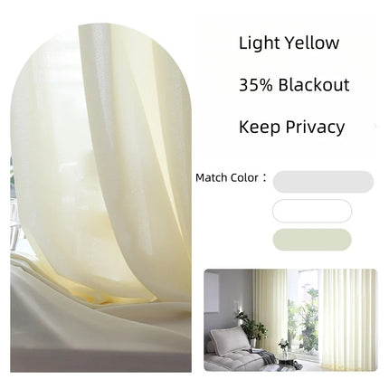 byetee Extra High Sheer Tulle Curtains – 350/400/500cm Floor-to-Ceiling Drapes