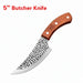 Handmade Stainless Steel Kitchen Boning Knife Fishing Knife Serbian Cleaver Chef Butcher Kitchen Knives Forged in Fire Knives