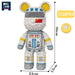 Adorable Bear Cub Building Block Set with Easy Storage - Inspire Creativity and Learning