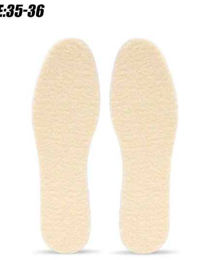 Plush Heated Insoles for Ultimate Winter Warmth - Cashmere-Like Thermal Shoe Pads for Cold Adventures