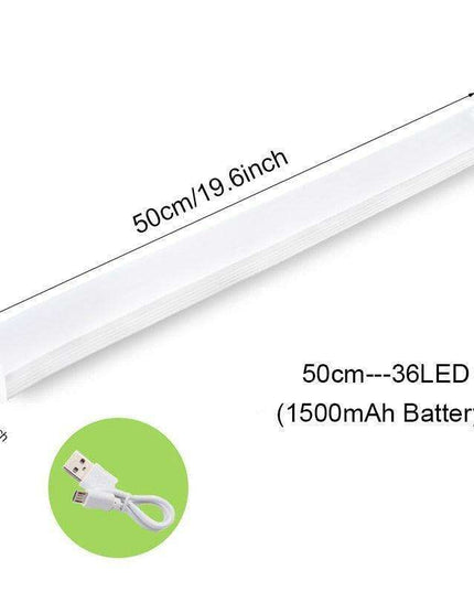 Smart Motion-Sensing USB Rechargeable LED Under Cabinet Light for Effortless Illumination