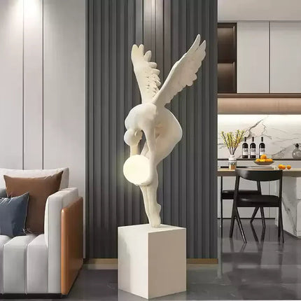 132CM Indoor Home Decoration Angel Figure sculpture Modern Art Luxury
