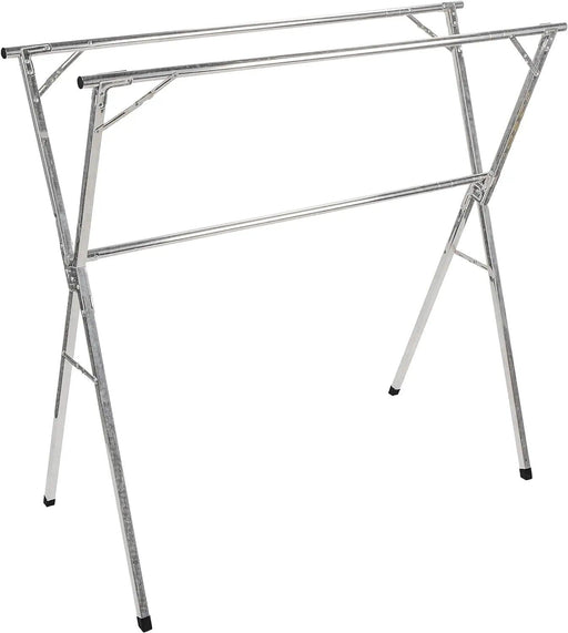 Durable Adjustable Rolling Clothes Rack - Supports 550LB