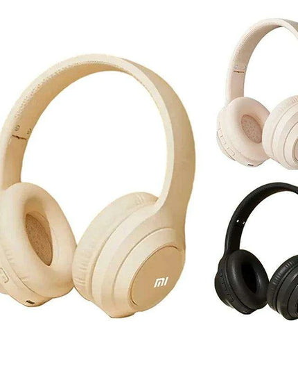 Foldable Noise-Canceling Wireless Headphones with Immersive Sound and Long Battery Life
