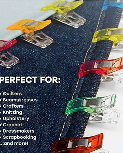 Ultimate Crafting Clips Set for Sewing, Quilting, and DIY - Available in 10/20/50 Packs