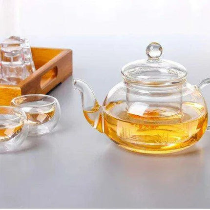 Elegant Chaozhou Heat-Resistant Glass Teapot Collection - Versatile Sizes for Every Occasion
