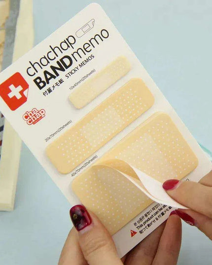 Whimsical Band-Aid Sticky Note Pads - Perfect for Cute Stationery Lovers