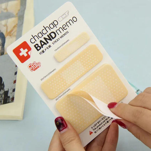 Whimsical Band-Aid Sticky Note Pads - Perfect for Cute Stationery Lovers