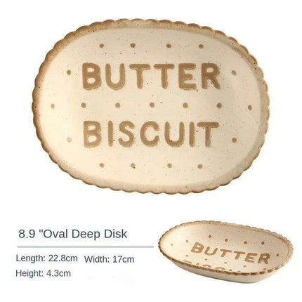 Handcrafted Japanese Ceramic Dessert Plates - A Touch of Timeless Elegance for Your Dining Experience