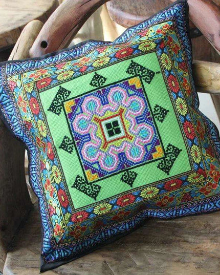 Embroidered Cushion Cover