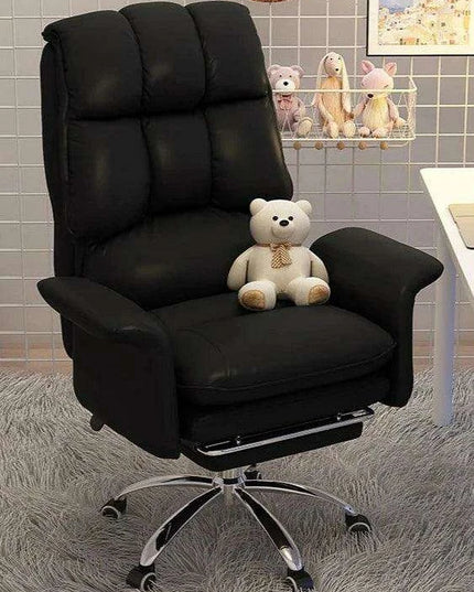 Premium Adjustable Leather Gaming Recliner with Ergonomic Design