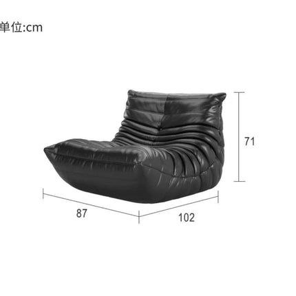 Caterpillar Luxe Cozy Retreat Sofa: Your Perfect Single Seater