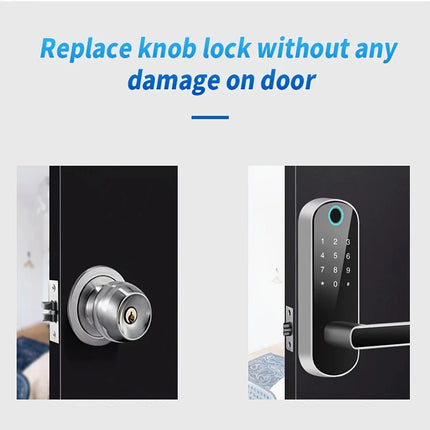 Smart Fingerprint Door Lock App Remote Control Keyless WIFI Digital To