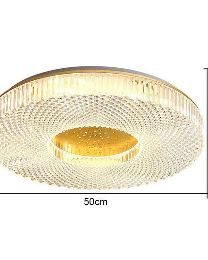 Chic LED Round Acrylic Ceiling Light for Luxurious Home Decor