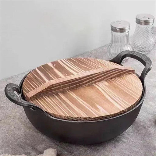Traditional Asian Cast Iron Cooking Pot - Enhance Your Culinary Journey