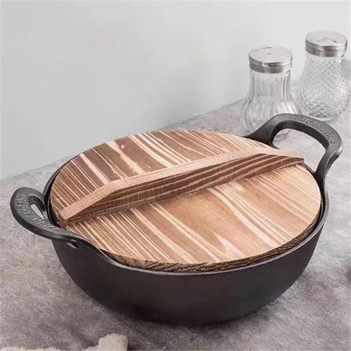 Traditional Asian Cast Iron Cooking Pot - Enhance Your Culinary Journey
