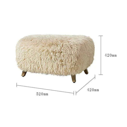 Opulent Moroccan-Inspired Wooden Armchair and Ottoman Set - Elegant Home Relaxation Duo