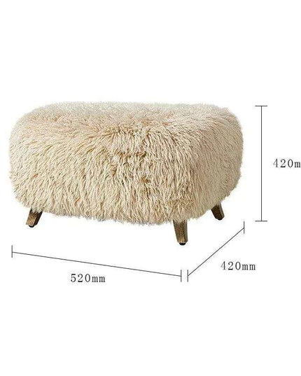 Opulent Moroccan-Inspired Wooden Armchair and Ottoman Set - Elegant Home Relaxation Duo