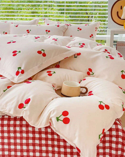 Luxury 1000TC Egyptian Cotton Bedding Set with Elegant Leaf Embroidery