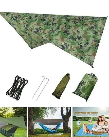 Ultimate Adventure Hammock: Weatherproof with Mosquito Net and Canopy Protection