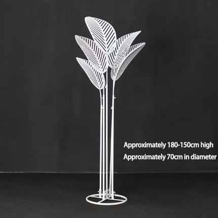 Iron Banana Leaf Wedding Path Guide — 9 & 12 Leaf Sets