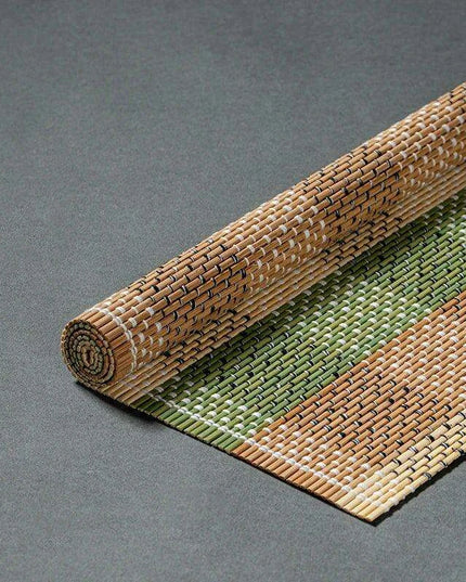 Sustainable Bamboo Dining Set – Elegant, Waterproof, and Heat-Resistant Placemats and Coasters for Every Occasion