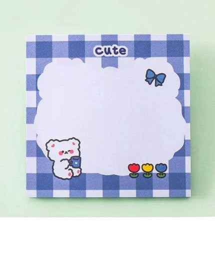 Whimsical Bear-Themed Sticky Notes Set - 80-Pieces to Brighten Your Workspace