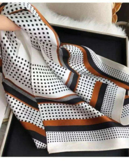 Elegant Faux Silk Satin Scarf: Your Go-To Accessory for Chic Versatility