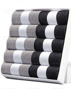 10 pairs (5 Gray + 5 Dark Gray)