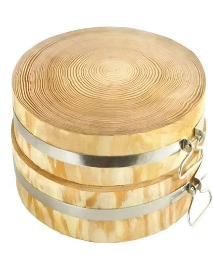 Premium Round Wooden Cutting Board for Culinary Professionals and Home Chefs