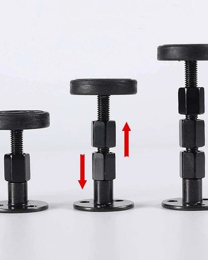 Adjustable Bed Frame Stability Kit with Noise Reduction and Wall Protection