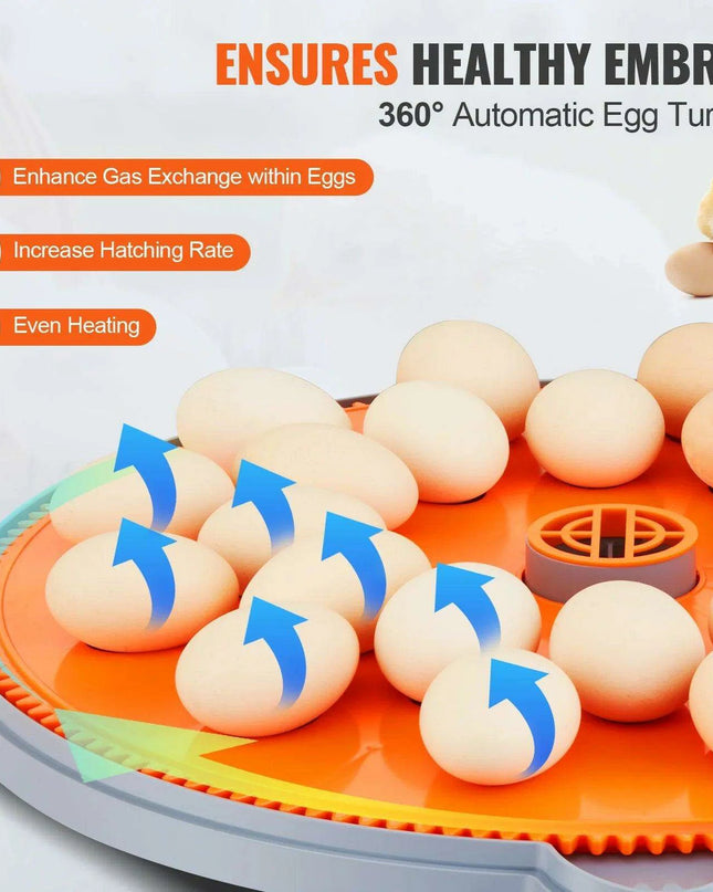 Smart Egg Incubator with Superior Temperature and Humidity Regulation