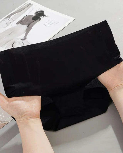 Summer Ice Silk Seamless Underwear Ladies Summer Ultra-thin Sense Quick-drying Pants Briefs Panties