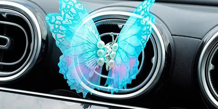 Moving Butterfly Car Dashboard Decor Car Center Console Air Outlet Dec