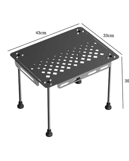 Versatile Aluminum Folding Picnic Table for Outdoor Adventures