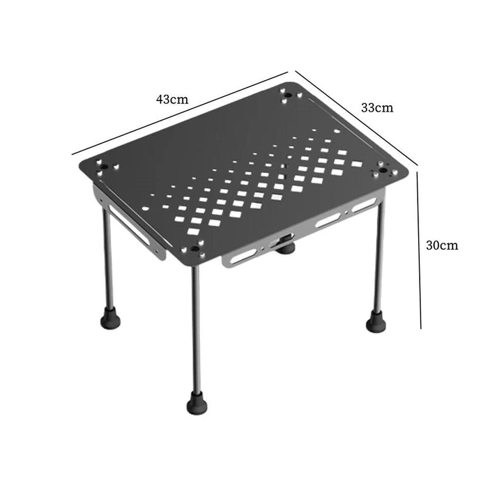 Versatile Aluminum Folding Picnic Table for Outdoor Adventures