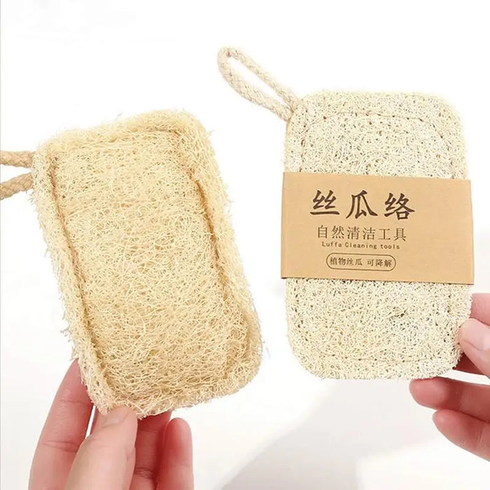 Eco-Friendly Loofah Scrubber for Effective Kitchen Cleaning