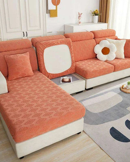 Svetanya Stretchable Jacquard Sofa Slipcover - Washable and Removable Furniture Protector
