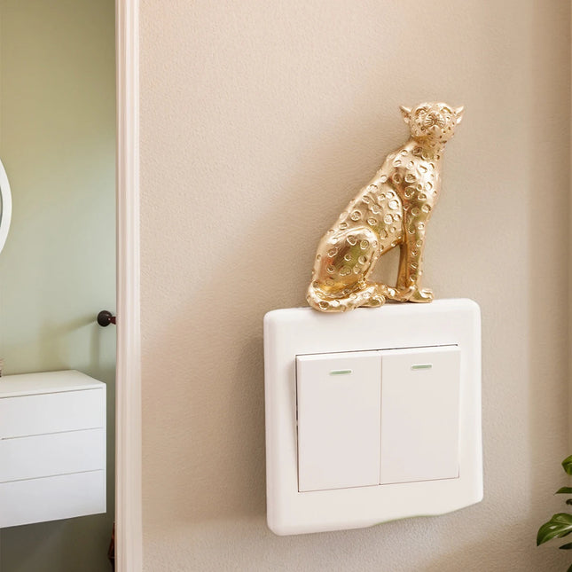 Cartoon Animal Switch Stickers – Cute Resin Light Switch Covers