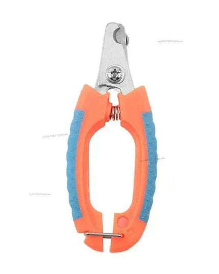 Professional Ergonomic Nail Clippers for Dogs and Cats - Stainless Steel Grooming Scissors and Trimmers