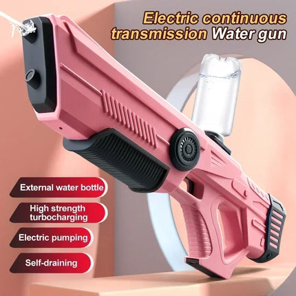 Electric Automatic Spray Gun - Portable Water Toy for Kids