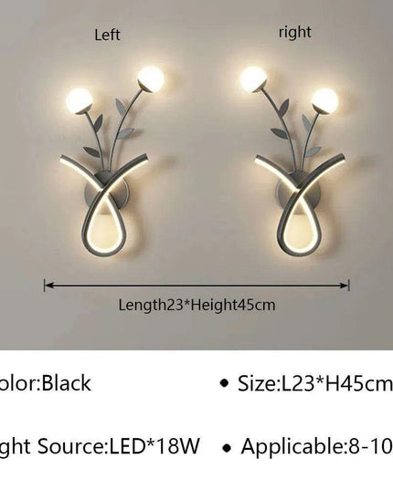 Sleek Contemporary LED Wall Sconce for Elegant Home Illumination